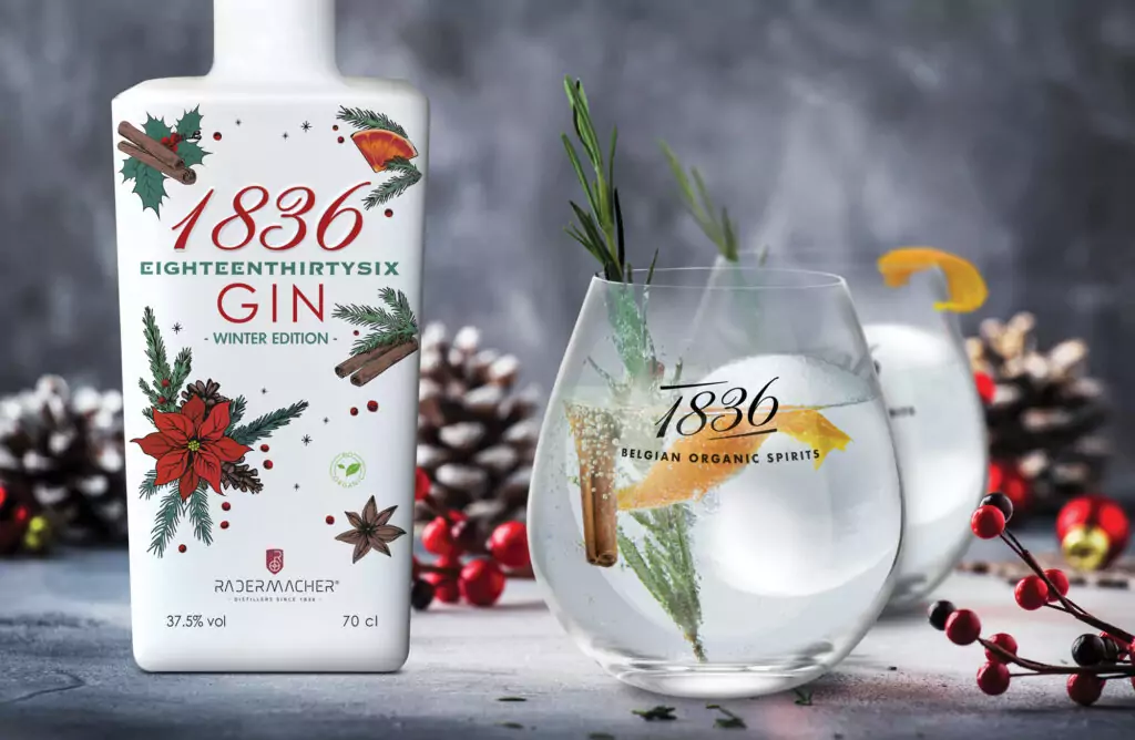 1836 Organic Gin Winter 70cl