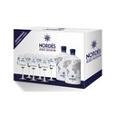 Coffret Gin Nordès 2x70cl + 6 verres