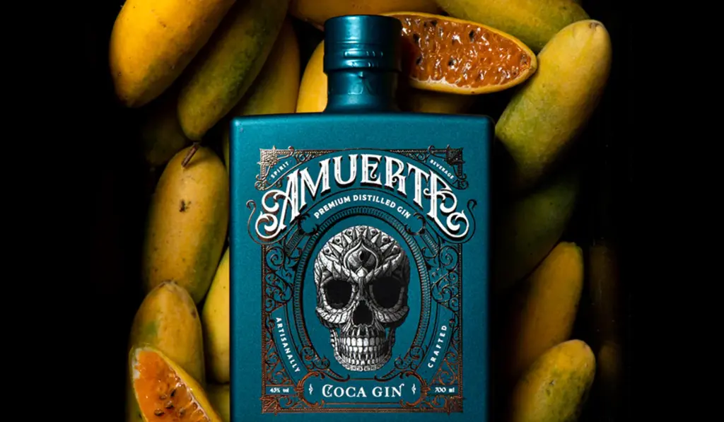 Amuerte Coca Leaf Gin Green Edition 70cl