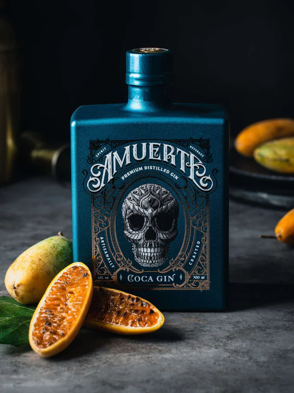 Amuerte Coca Leaf Gin Green Edition 70cl