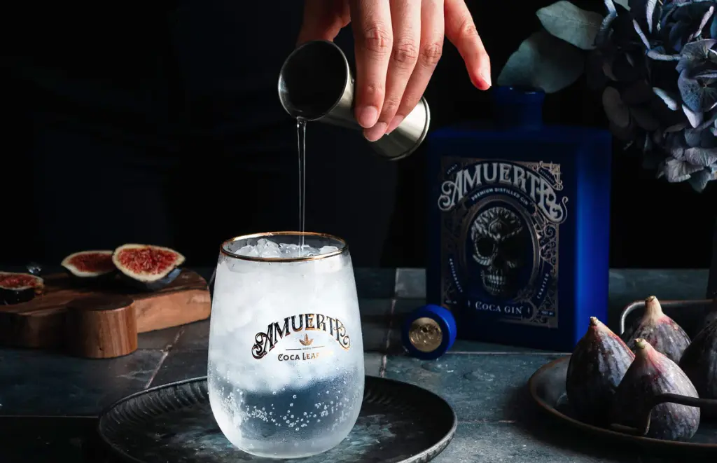 Amuerte Coca Leaf Gin Blue Edition 70cl