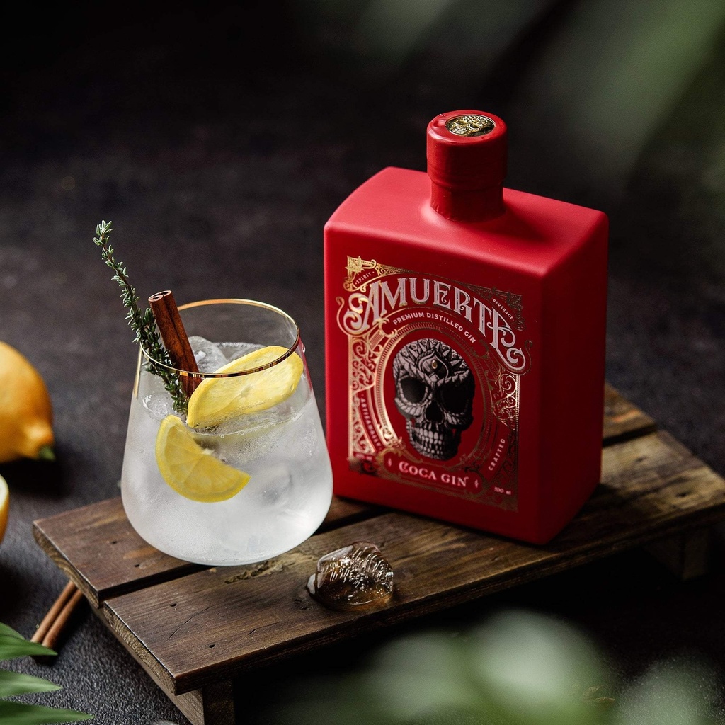 Amuerte Coca Leaf Gin Red Edition 70cl