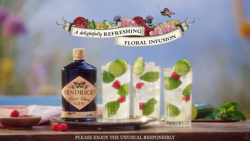 Hendrick's Flora Adora Gin 70cl