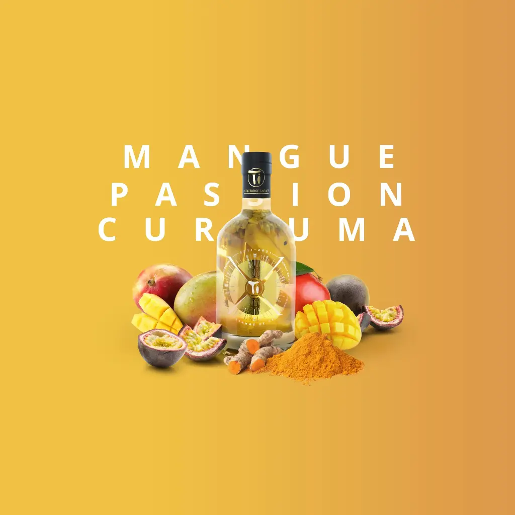 Ti arrangés de Ced Mangue passion curcuma Recette Anniversaire 10 ans 70cl