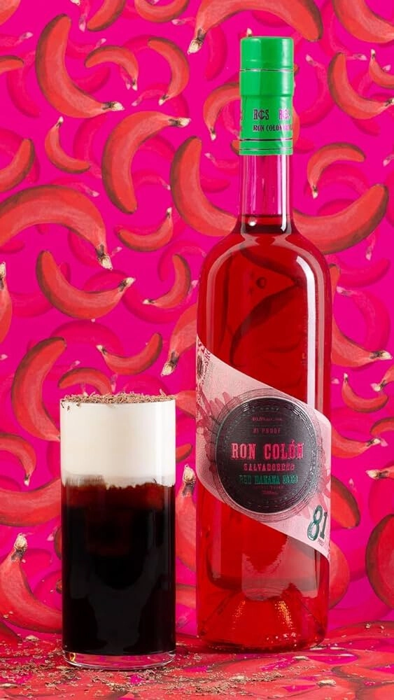 Ron Colon Salvadoreno Red Banana Oleo70cl