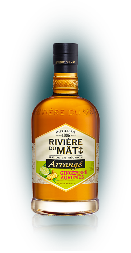 Rivière du Mât	Arrangé Gingembre/Agrumes 70cl