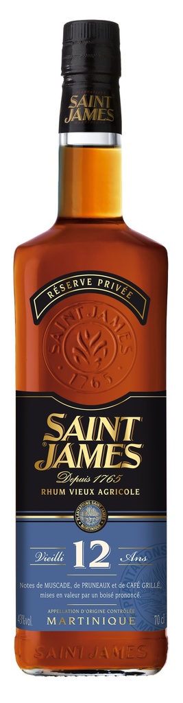 Saint-James Rhum 12 ans 70cl