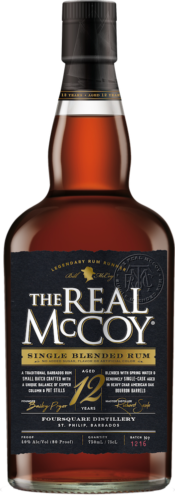 Real McCoy Rum 12 ans Aged Premium Rum 70cl