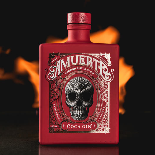 Amuerte Coca Leaf Gin Red Edition 70cl