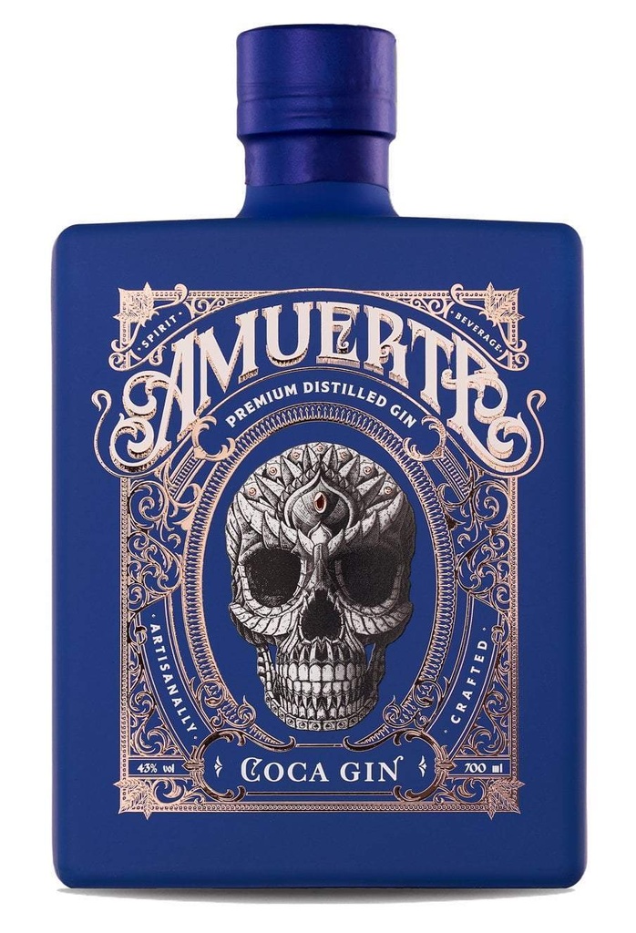 Amuerte Coca Leaf Gin Blue Edition 70cl