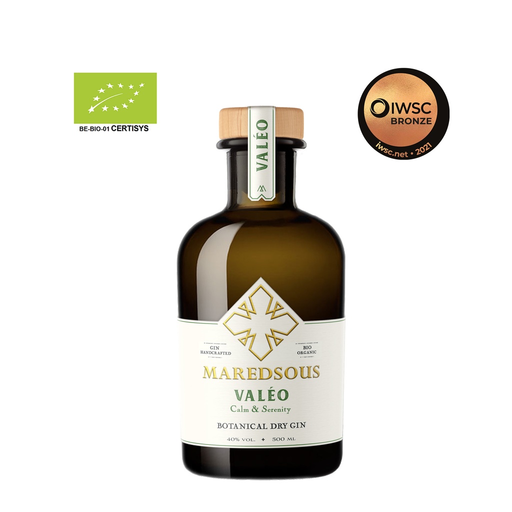 Maredsous Valéo Gin Bio 50cl