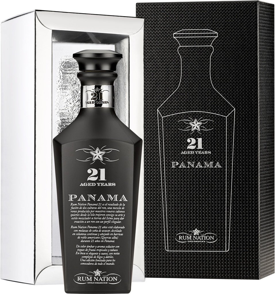 Rum Nation Panama 21 ans 70cl