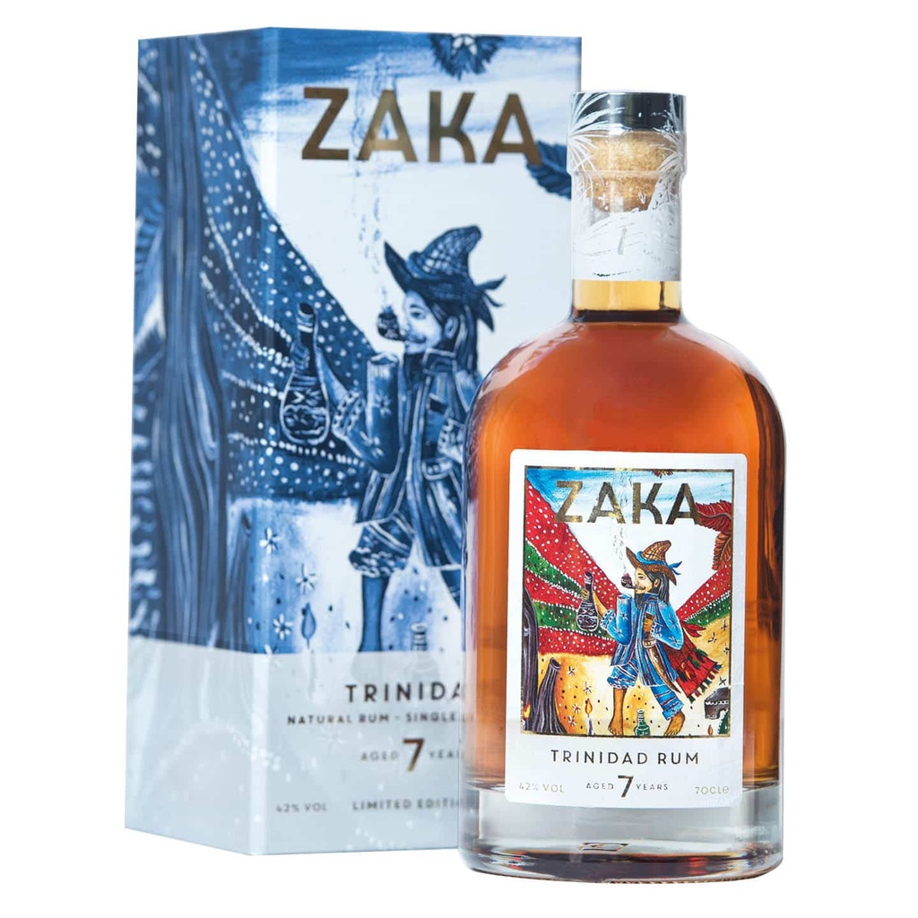 Zaka 7ans Trinidad 42% 70cl