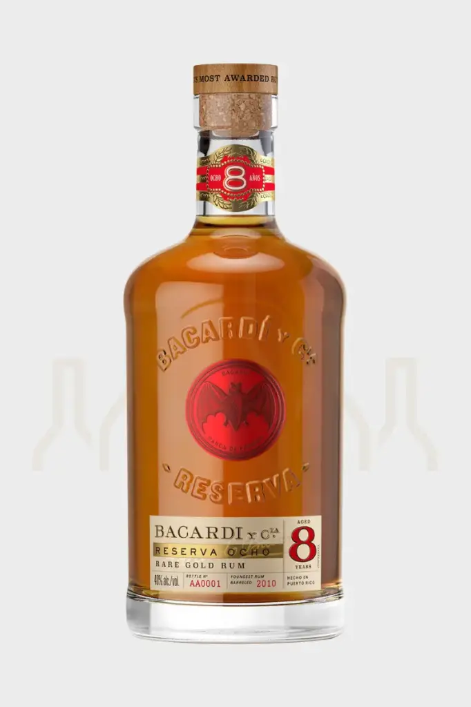 Bacardi Reserva 8ans Ocho Sevilian Cask 70cl