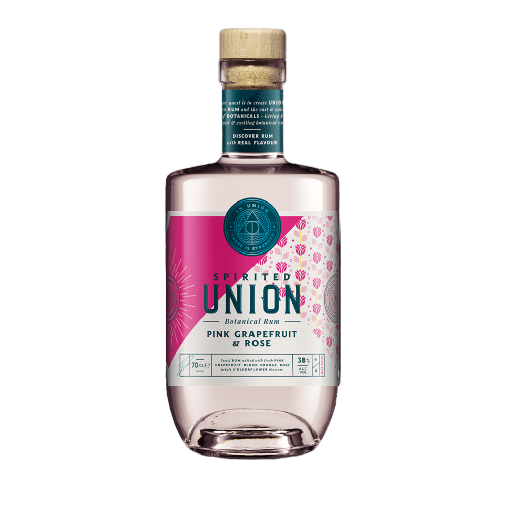 Spirited Union Botanical rum pink Grapefruit & Rose 70cl