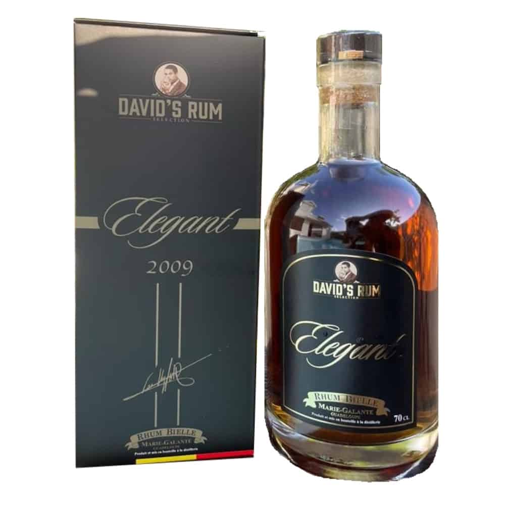 Bielle David's Rum Elegant millésime 2009 premium 13ans single cask 70cl