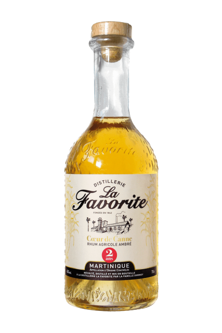 La Favorite Cœur de canne ambré 2 ans 70cl