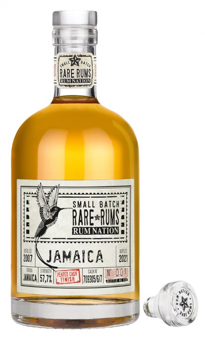 Rum Nation RARE Jamaica Peated Cask 70cl