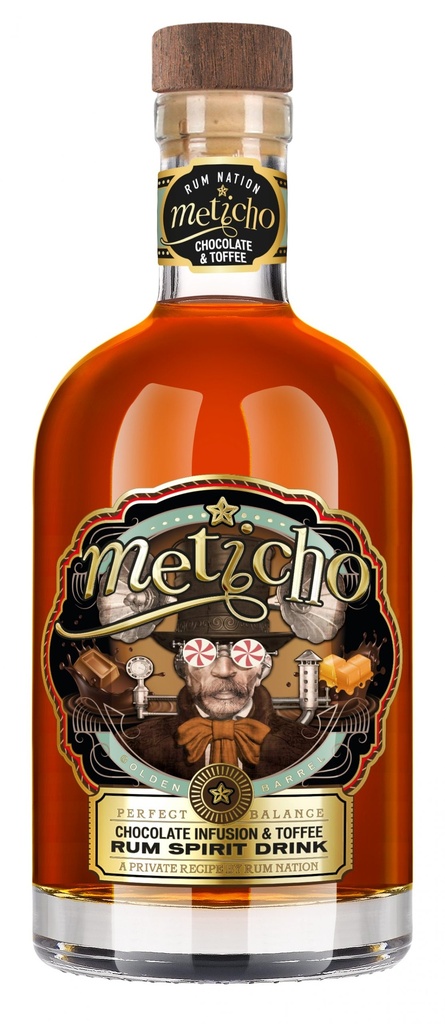 Meticho Chocolat Toffee 70cl