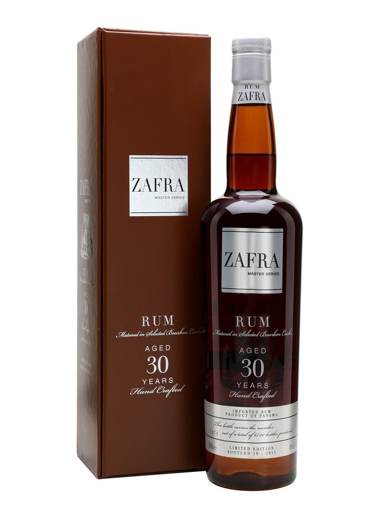 Zafra 30 ans 70cl