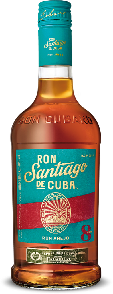 Ron Santiago de Cuba 8 Ans 70cl