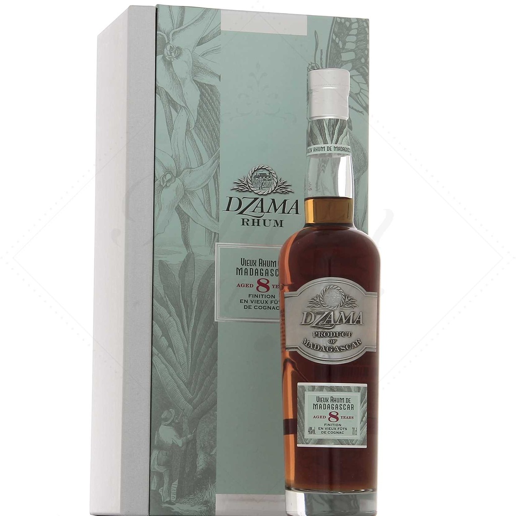 Dzama 8 ans finition vieux fûts de Cognac 70cl