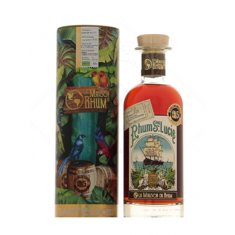 La Maison du Rhum Sainte-Lucie Batch 5 70cl