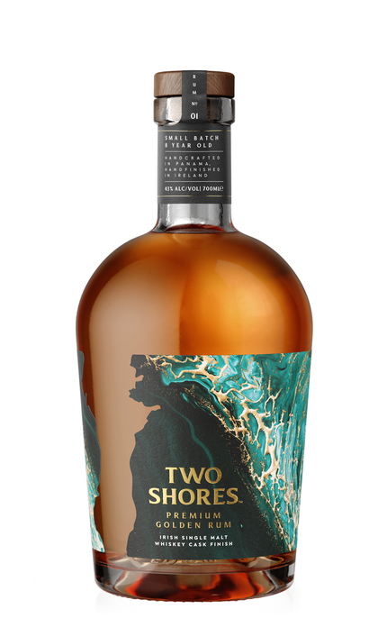 Two Shores Irish Single Malt Whiskey Cask Finish 70cl