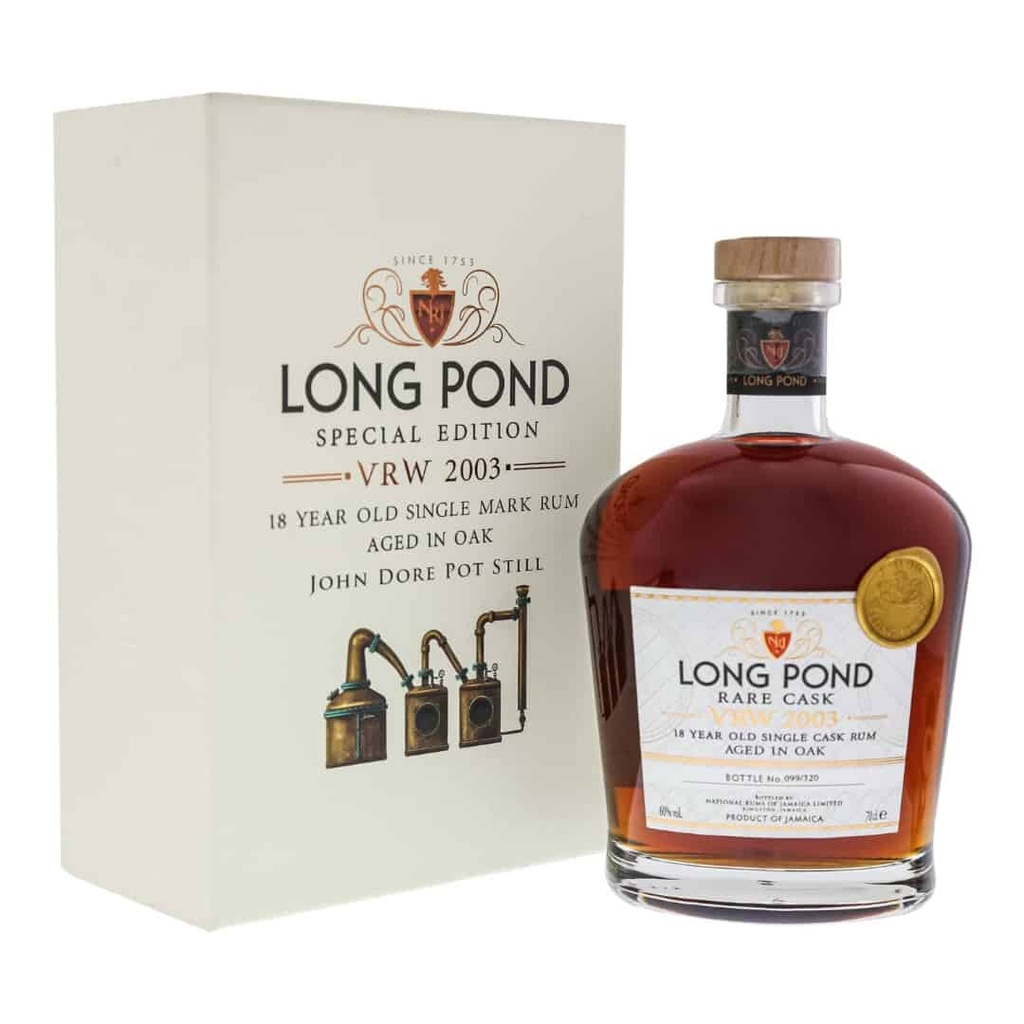 Longpond VRW-2003 Rare Cask 18Y 70cl