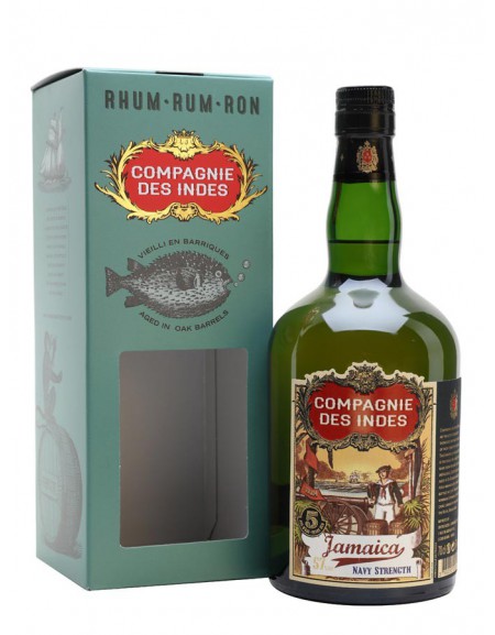 Compagnie des Indes Jamaica 5 ans Navy Strenght 70cl