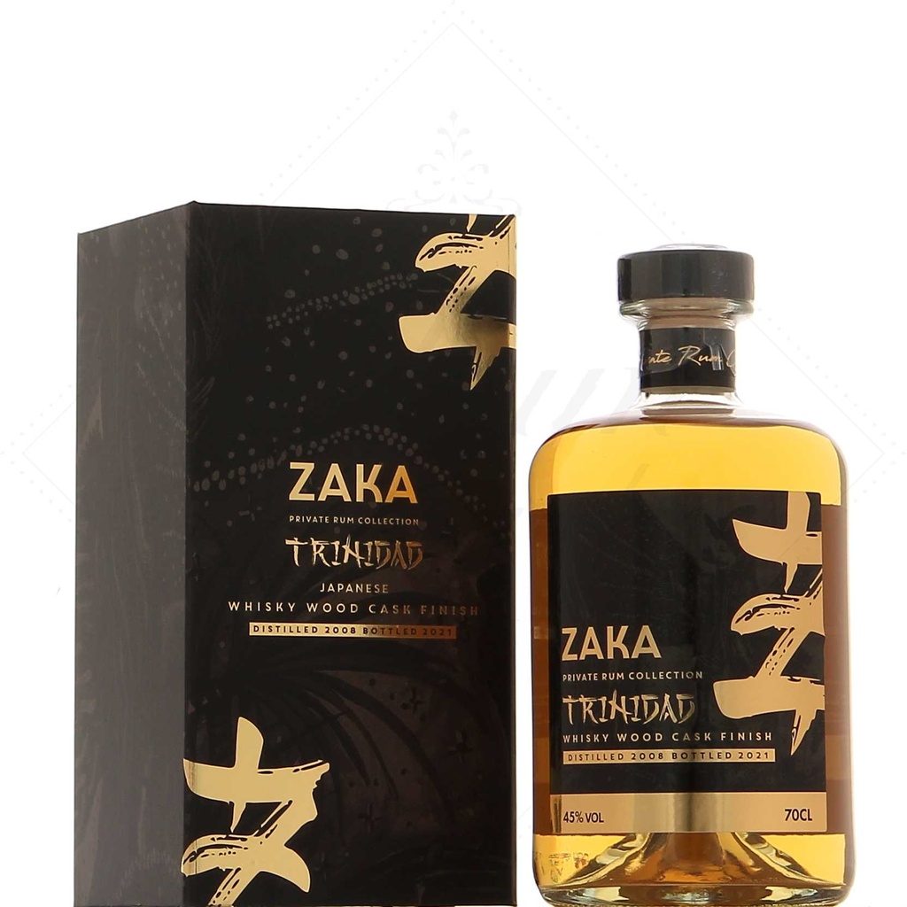 Zaka Trinidad Japanese Whisky Cask Finish 45% 70cl