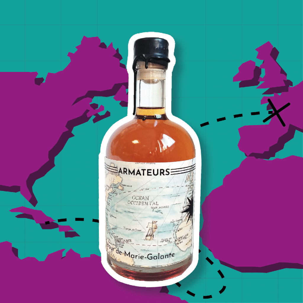 Armateur de Rhum Retour de Marie Galante 40° 50cl 