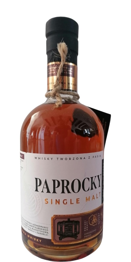 Paprocky Single Malt Whisky 70cl