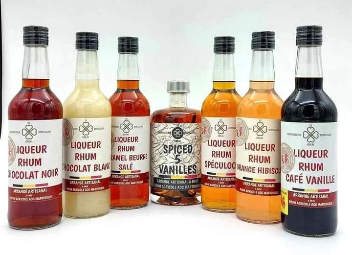 Distillerie St-Graal - Rhum Café vanille 50cl