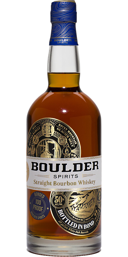 Boulder Spirits American Straight Bourbon bottled in Bond 70cl