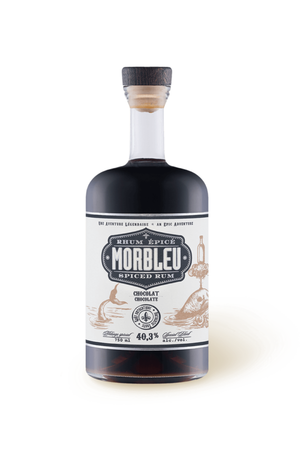 Morbleu - Rhum noir chocolaté 75cl