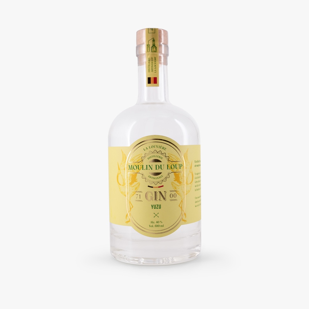 Moulin du Loup Gin Yuzu/Menthe/Basilic 50cl