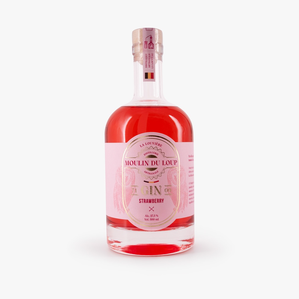 Moulin du Loup Gin Fraise/Vanille 50cl