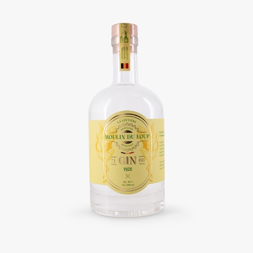 Moulin du Loup Gin Yuzu/Menthe/Basilic 50cl