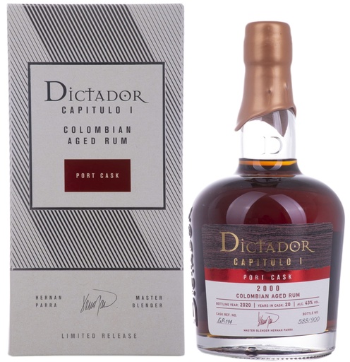 Dictador Capitulo Port 20ans 43° 70cl