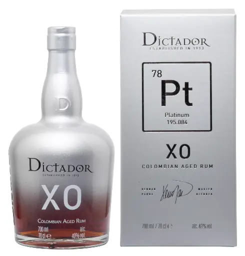 Dictador XO Pt 78 Platinum Colombian Aged Rum 40° 70cl