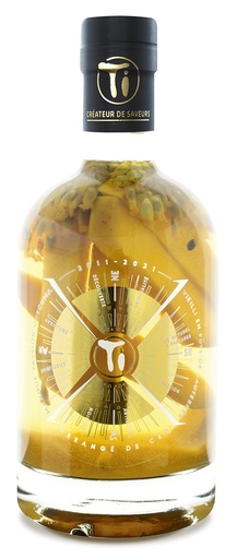 Ti arrangés de Ced Mangue passion curcuma Recette Anniversaire 10 ans 70cl