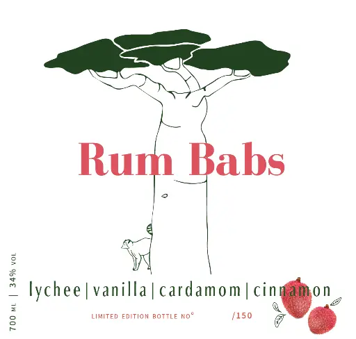 Rhum Babs Litchis Vanille 70cl