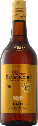 Barbancourt Rhum Réserve du Domaine 15 ans 70cl 