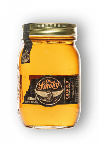 Ole Smoky Charred bourbon Moonshine 50cl