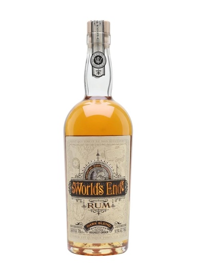 [694] World's End Rum Dark Blend Rum 70cl