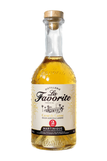 La Favorite Cœur de canne ambré 2 ans 70cl