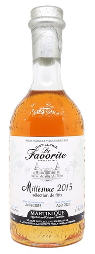 La Favorite Millésime 2015 - 6 ans 70cl