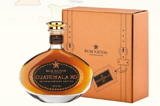 [600] Rum Nation Guatemala XO 20th Anniversary 70cl