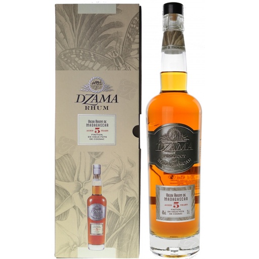 Dzama 5 ans finition fûts de Cognac 70cl